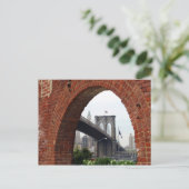 Carte postale Brooklyn Bridge Brick Arch (Debout devant)