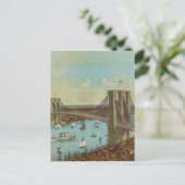 Carte postale Brooklyn Bridge Color (Debout devant)