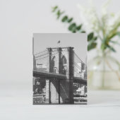 Carte Postale Brooklyn Bridge et Manhattan Skyline (Debout devant)