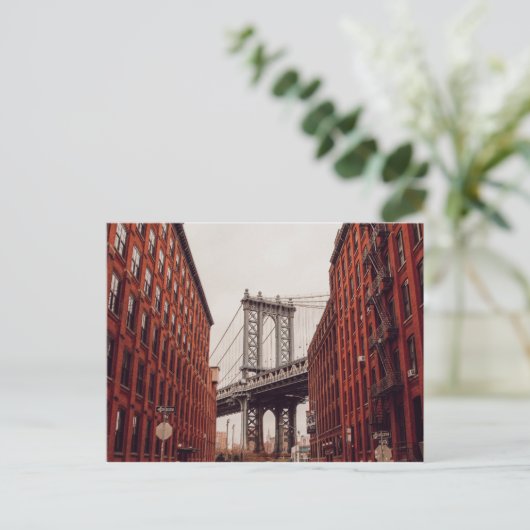 Carte Postale Brooklyn Bridge In Spring (New York, New York) (Debout devant)