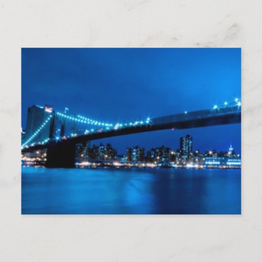 Carte Postale Brooklyn Bridge, New York (Devant)