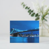 Carte Postale Brooklyn Bridge, New York (Debout devant)