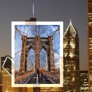Carte Postale Brooklyn Bridge, New York