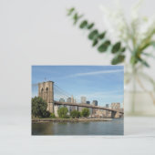 Carte Postale Brooklyn Bridge, New York (Debout devant)