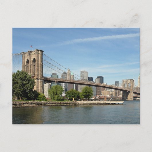 Carte Postale Brooklyn Bridge, New York (Devant)