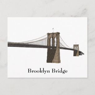 Carte postale : Brooklyn Bridge : New York City