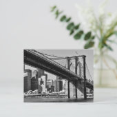 Carte Postale Brooklyn Bridge New York City (Debout devant)