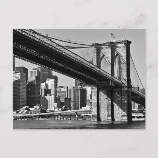 Carte Postale Brooklyn Bridge New York City (Devant)