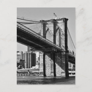 Carte Postale Brooklyn Bridge New York City