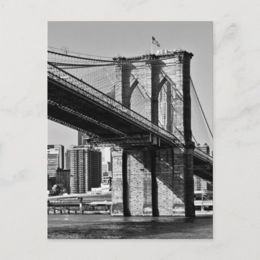 Carte Postale Brooklyn Bridge New York City (Devant)