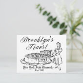 CARTE POSTALE BROOKLYN CHEESECAKE (Debout devant)
