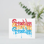 Carte Postale Brooklyn Colors (Debout devant)
