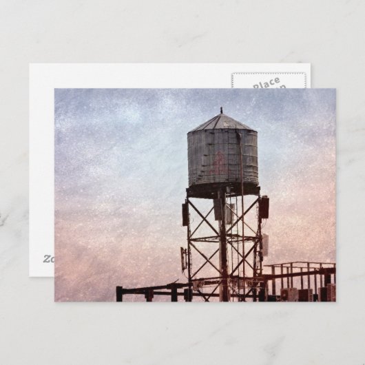 Carte postale Brooklyn Water Tower (Devant / Derrière)