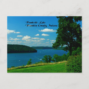 Carte Postale Brookville Lake, Franklin County Indiana