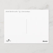 Carte Postale Broomstick de restitution de sorcière malveillante (Dos)