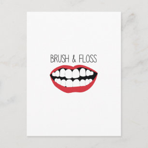 Carte Postale Brosse & Floss