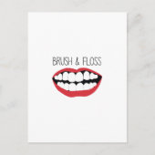 Carte Postale Brosse & Floss (Devant)