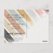 Carte Postale Brosse Neutre Moderne (Dos)