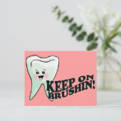 Carte Postale Brosse-Toi Les Dents ! (Debout devant)