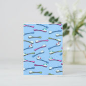 Carte Postale Brosses à dents (Debout devant)