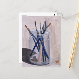Carte Postale Brosses à peindre