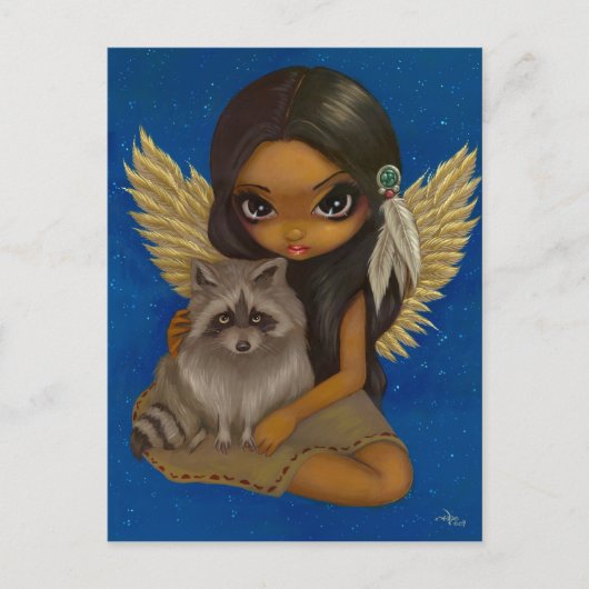 Carte postale "Brother Raccoon" (Devant)