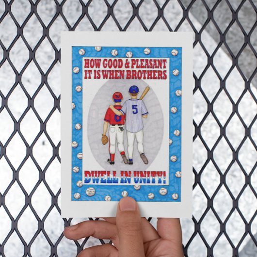 Carte Postale Brothers Unity Inspiration Post Card