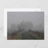 Carte Postale brouillard (Devant / Derrière)