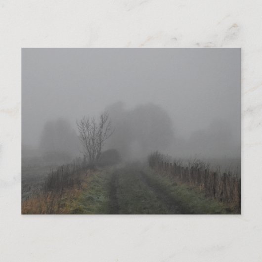 Carte Postale brouillard (Devant)