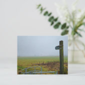 Carte Postale brouillard (Debout devant)