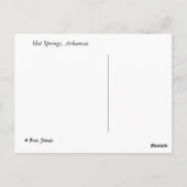 Carte Postale Brouillard d'automne (Dos)