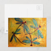 Carte Postale Brouillard de libellule (Devant / Derrière)