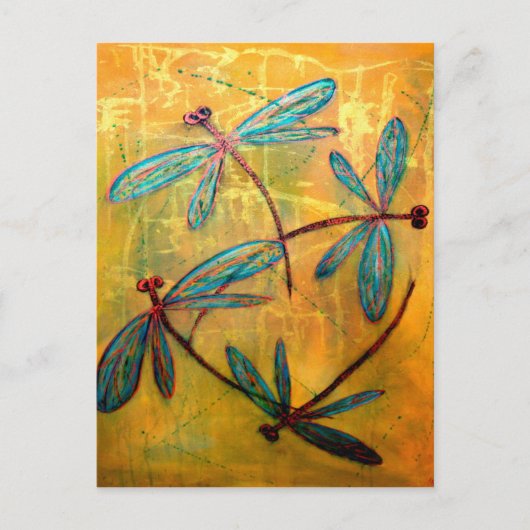 Carte Postale Brouillard de libellule (Devant)
