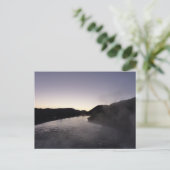Carte Postale Brouillard matinal sur la rivière Jackson à Grand  (Debout devant)
