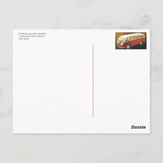 Carte Postale Brouille (Dos)