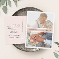 Brouiller la bande | Merci photo Mariage