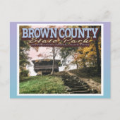 CARTE POSTALE BROWN COUNTY STATE PARK - INDIANA ÉTATS-UNIS (Devant)