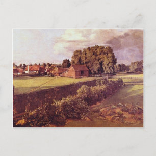 Carte Postale Brown Golding Constable's Flower Garden, John Cons