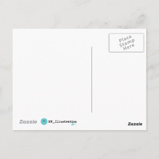 Carte postale Brown Hare II (Dos)