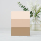 Carte Postale Brown Ombre strié (Debout devant)