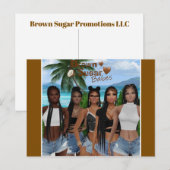 Carte postale Brown Sugar Babes 2 (Devant / Derrière)