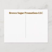 Carte postale Brown Sugar Babes 2 (Dos)