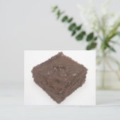 Carte Postale Brownie au chocolat (Debout devant)