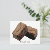 Carte Postale Brownie Diet (Debout devant)