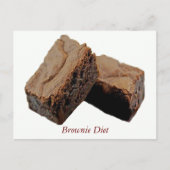 Carte Postale Brownie Diet (Devant)