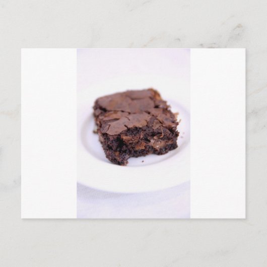 Carte Postale Brownie Savoureux (Devant)