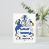 Carte Postale Browning Family Crest (Debout devant)