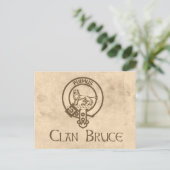 Carte Postale Bruce Crest Vintage (Debout devant)