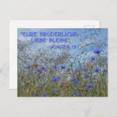 Carte Postale Brüderliche Liebe (Devant / Derrière)