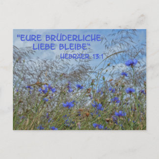 Carte Postale Brüderliche Liebe